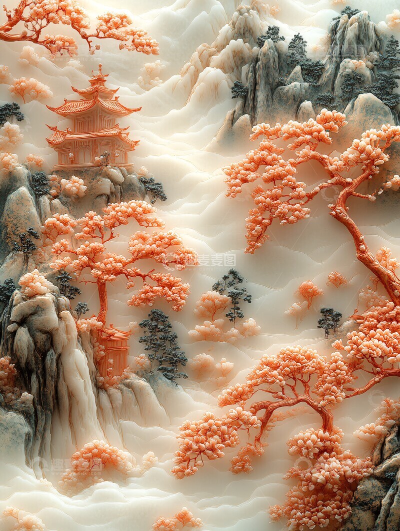 高清大图下载【趣麦麦图】梦幻浪漫插画3