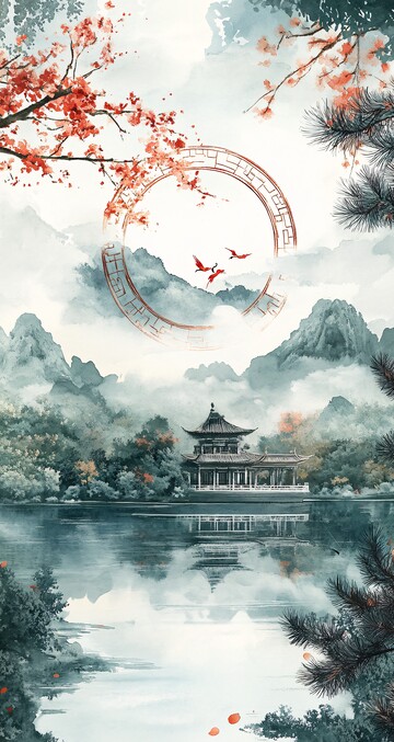 红冠鹤茶园云景3