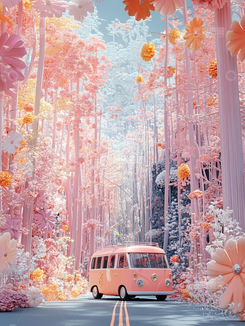 高清大图下载【趣麦麦图】多彩时尚拼贴1