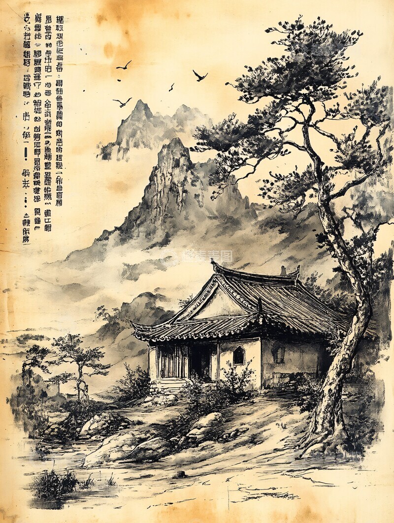 高清大图下载【趣麦麦图】-小熊与蝴蝶小熊蝴蝶森林4