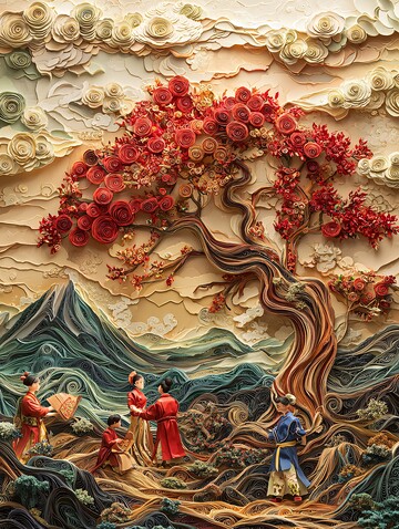 和谐生活场景2