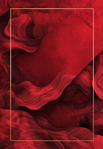 红色学士服毕业照2