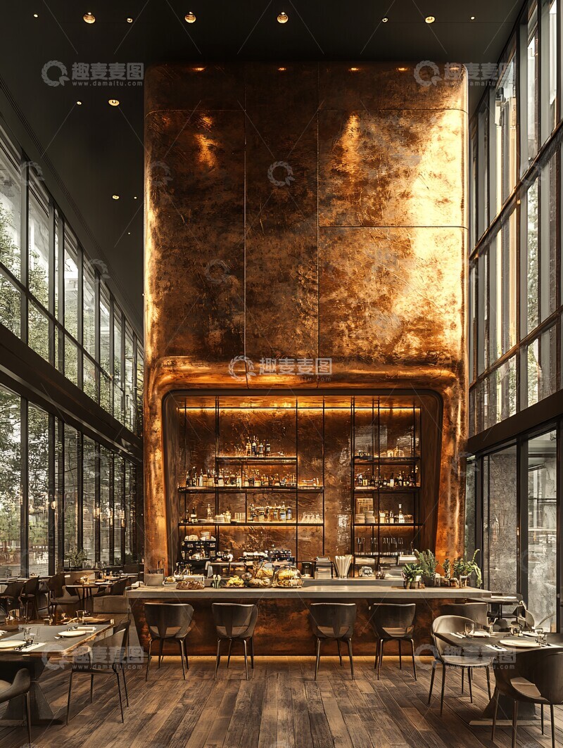 高清大图下载【趣麦麦图】酒店餐厅布局2