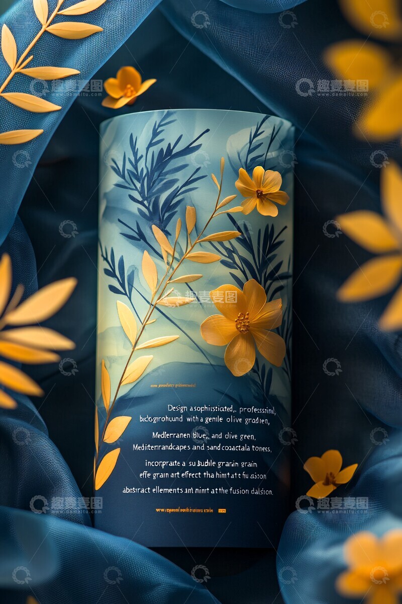 高清大图下载【趣麦麦图】自然与科技融合背景2