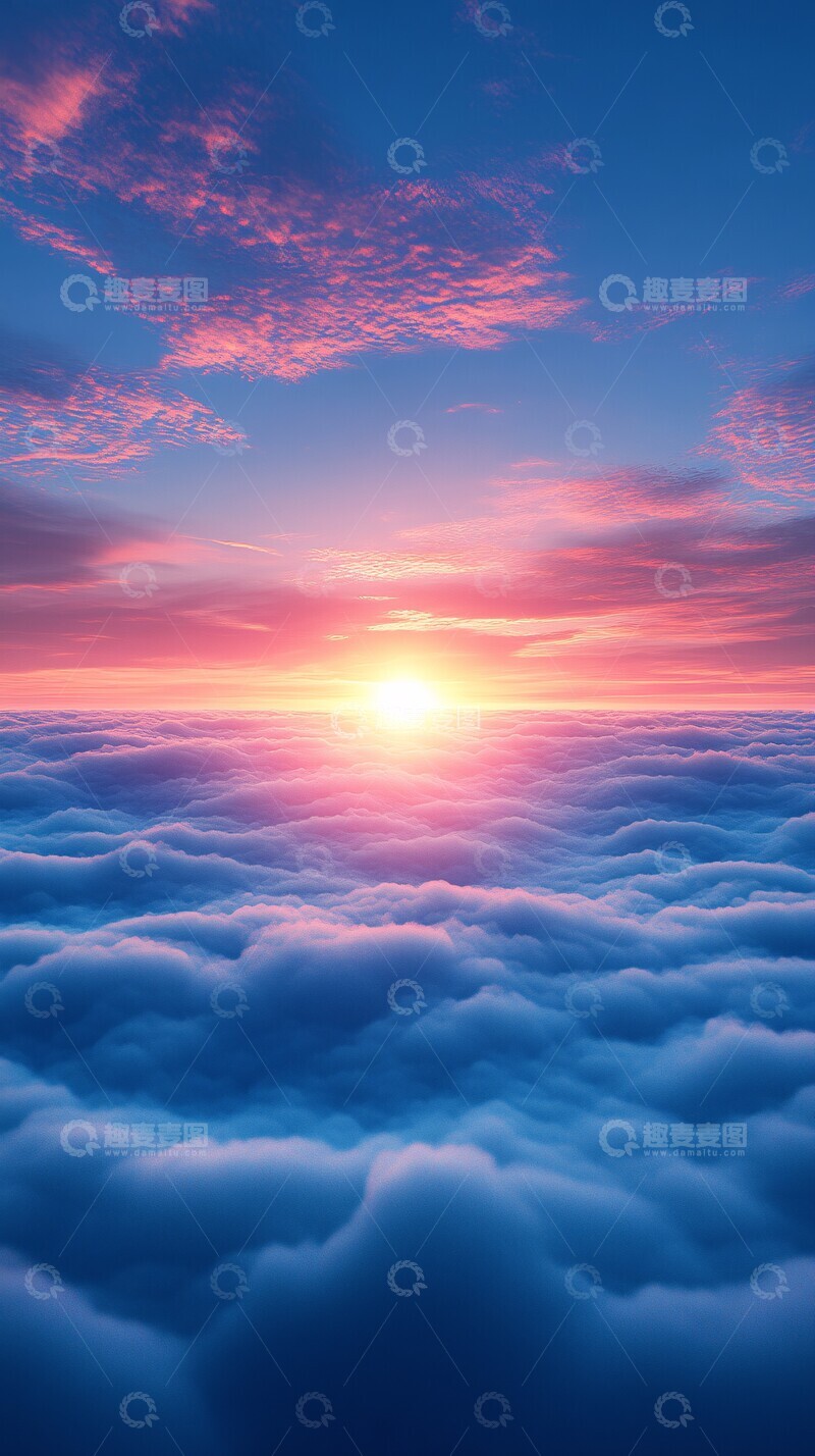 高清大图下载【趣麦麦图】蓝冰渐变纹理2