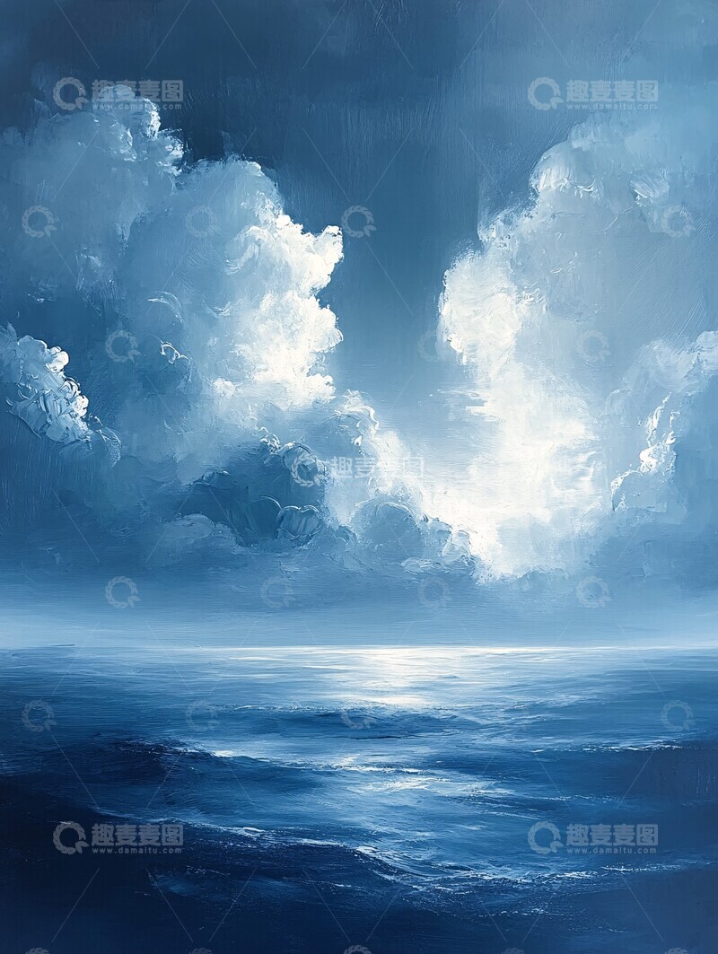 高清大图下载【趣麦麦图】雨云天空天空蓝色灰色2