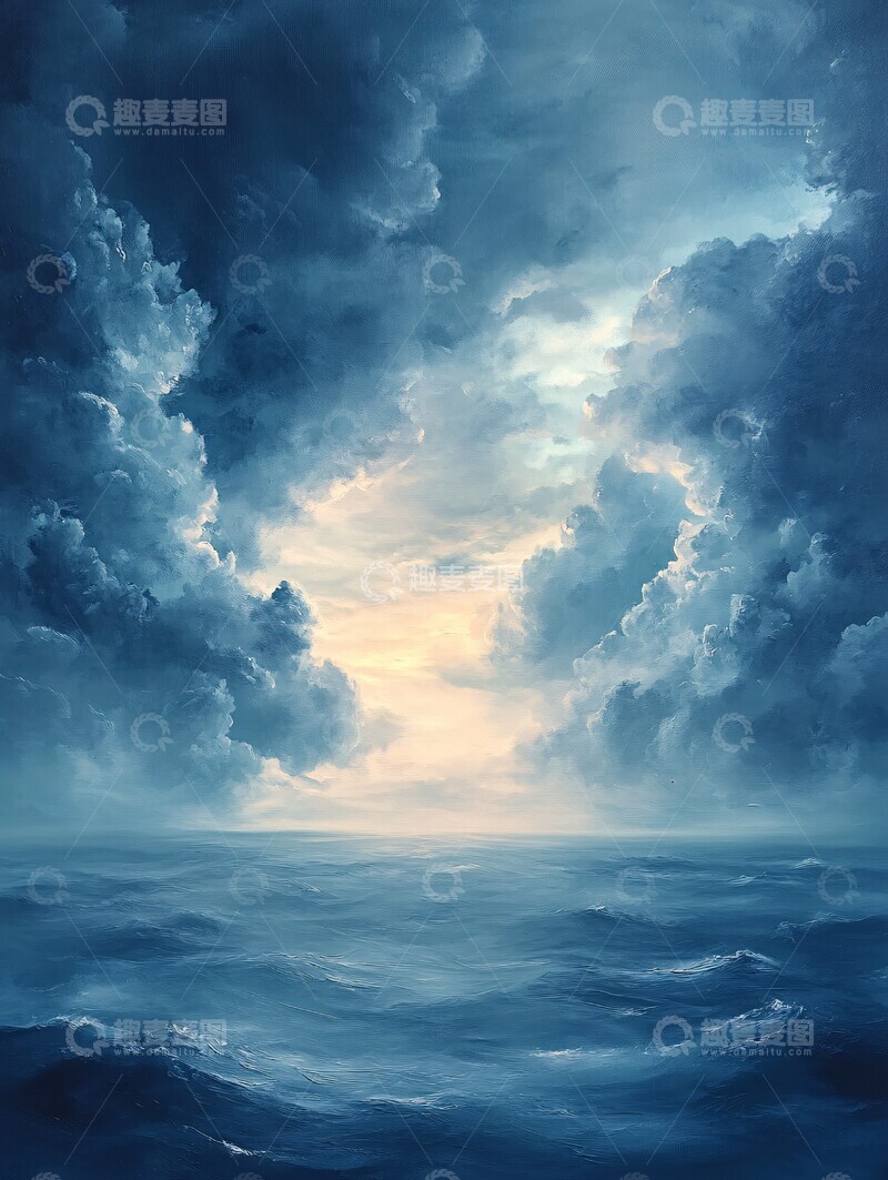 高清大图下载【趣麦麦图】雨云天空天空蓝色灰色3