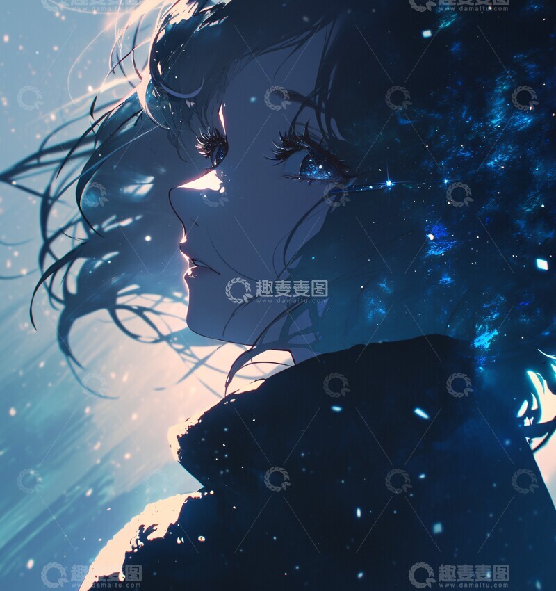 高清大图下载【趣麦麦图】-宇宙深空光影3