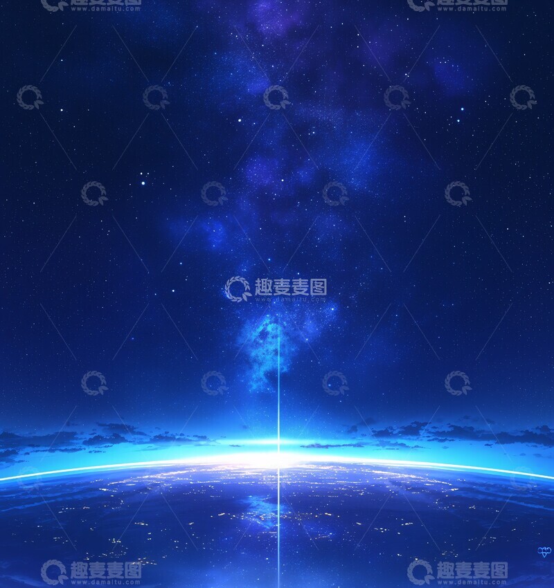 高清大图下载【趣麦麦图】-宇宙深空光影