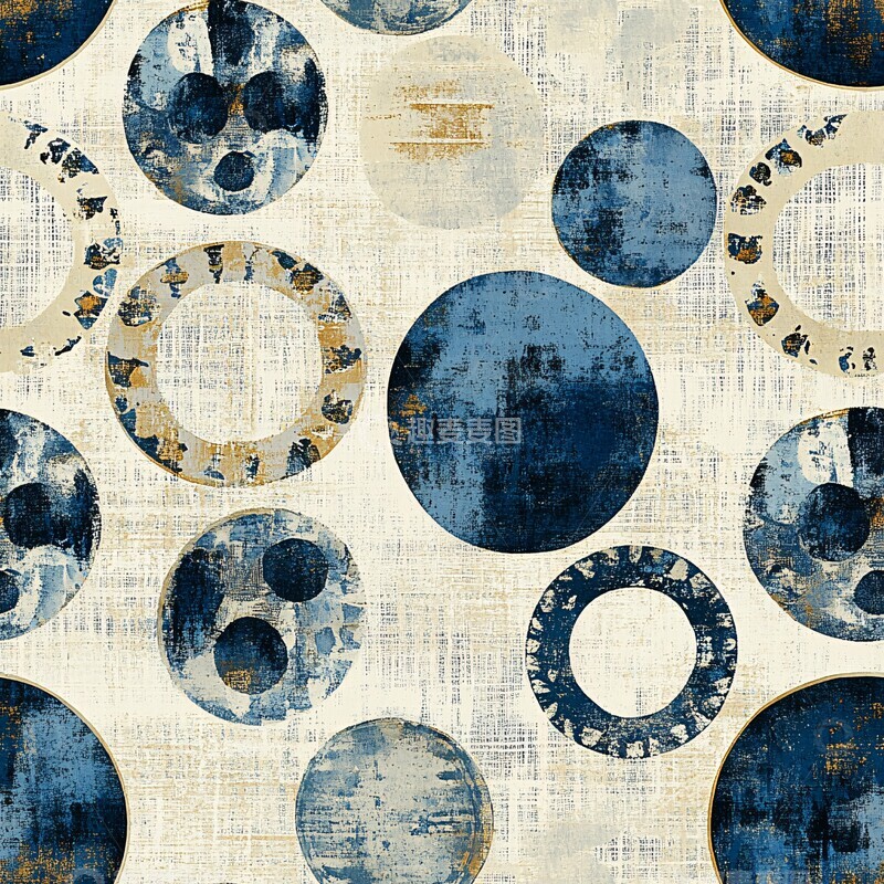 高清大图下载【趣麦麦图】圆形图案设计1