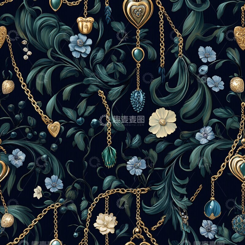 高清大图下载【趣麦麦图】链条绳结挂饰3