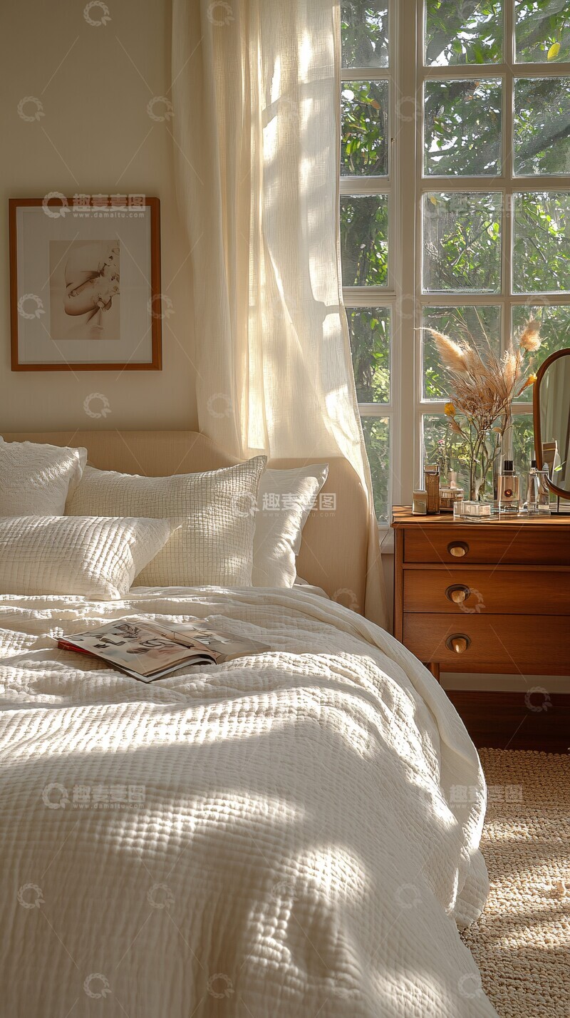 高清大图下载【趣麦麦图】女孩与时尚卧室3