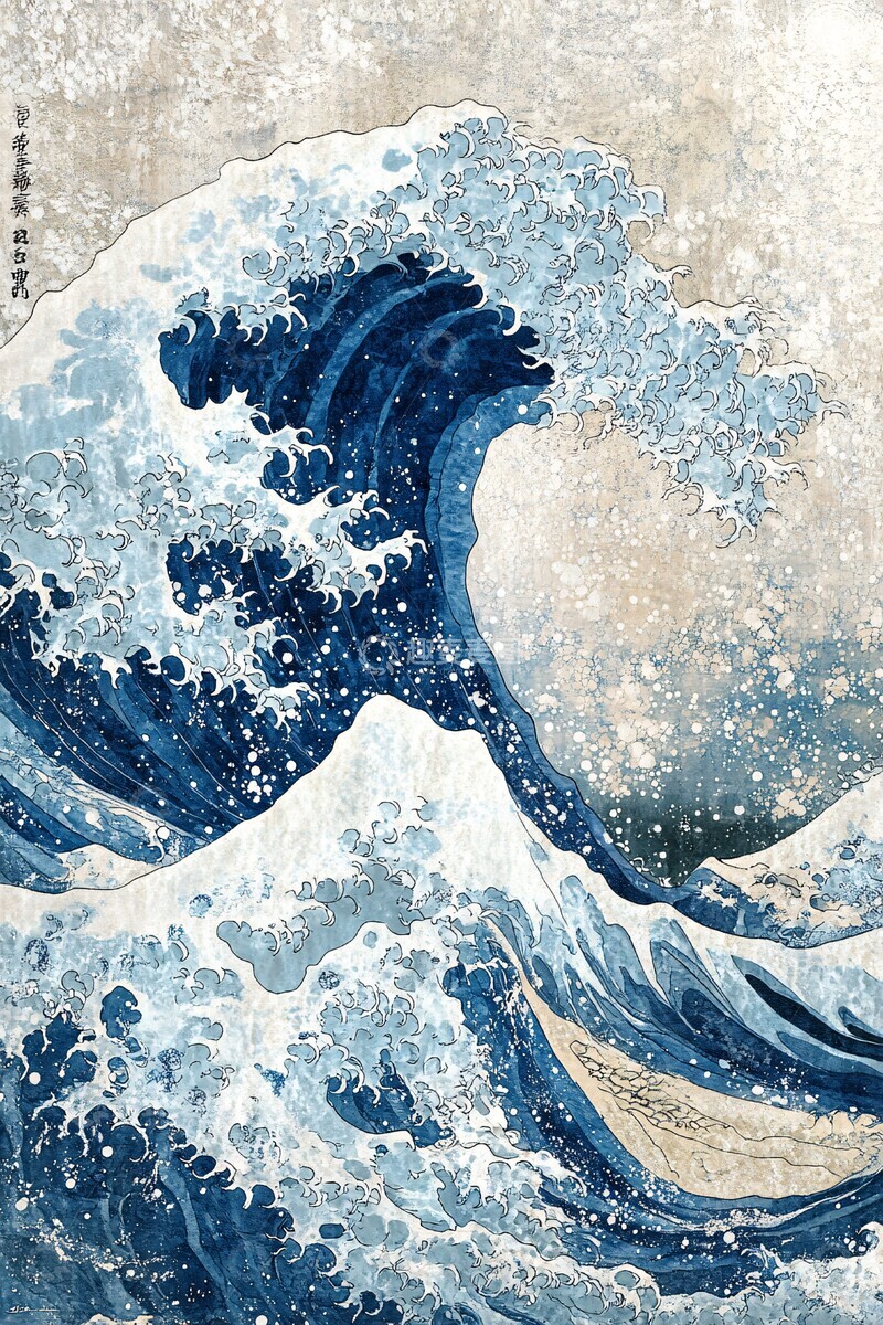 高清大图下载【趣麦麦图】海浪与山石海浪山石波浪3