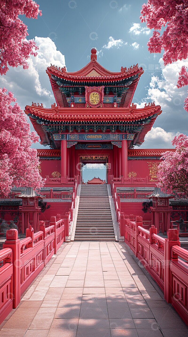 高清大图下载【趣麦麦图】天宫金门云彩图1