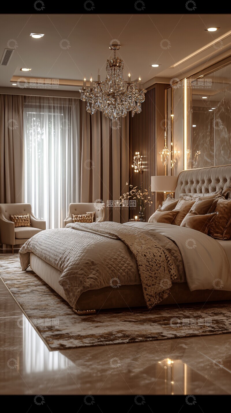 高清大图下载【趣麦麦图】豪华酒店单人房2