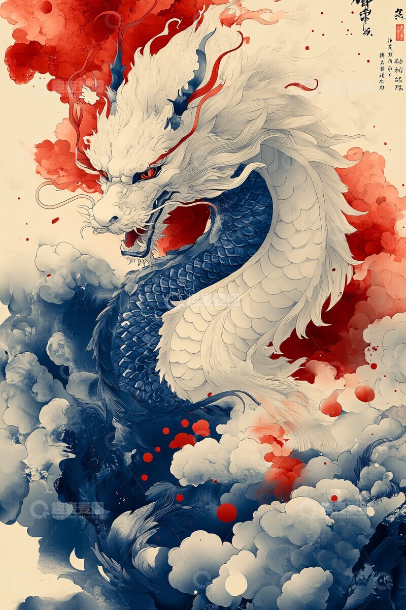 高清大图下载【趣麦麦图】祥云纹样球衣设计3