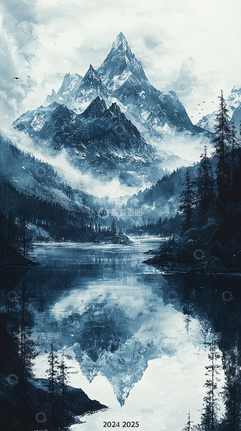 高清大图下载【趣麦麦图】渐隐渐现和谐字体自然2