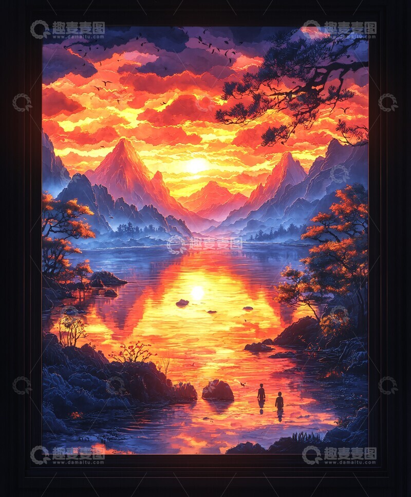 高清大图下载【趣麦麦图】纸雕立体景观3