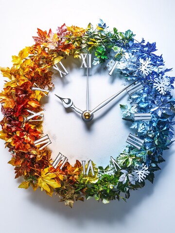 四季变换的时钟3