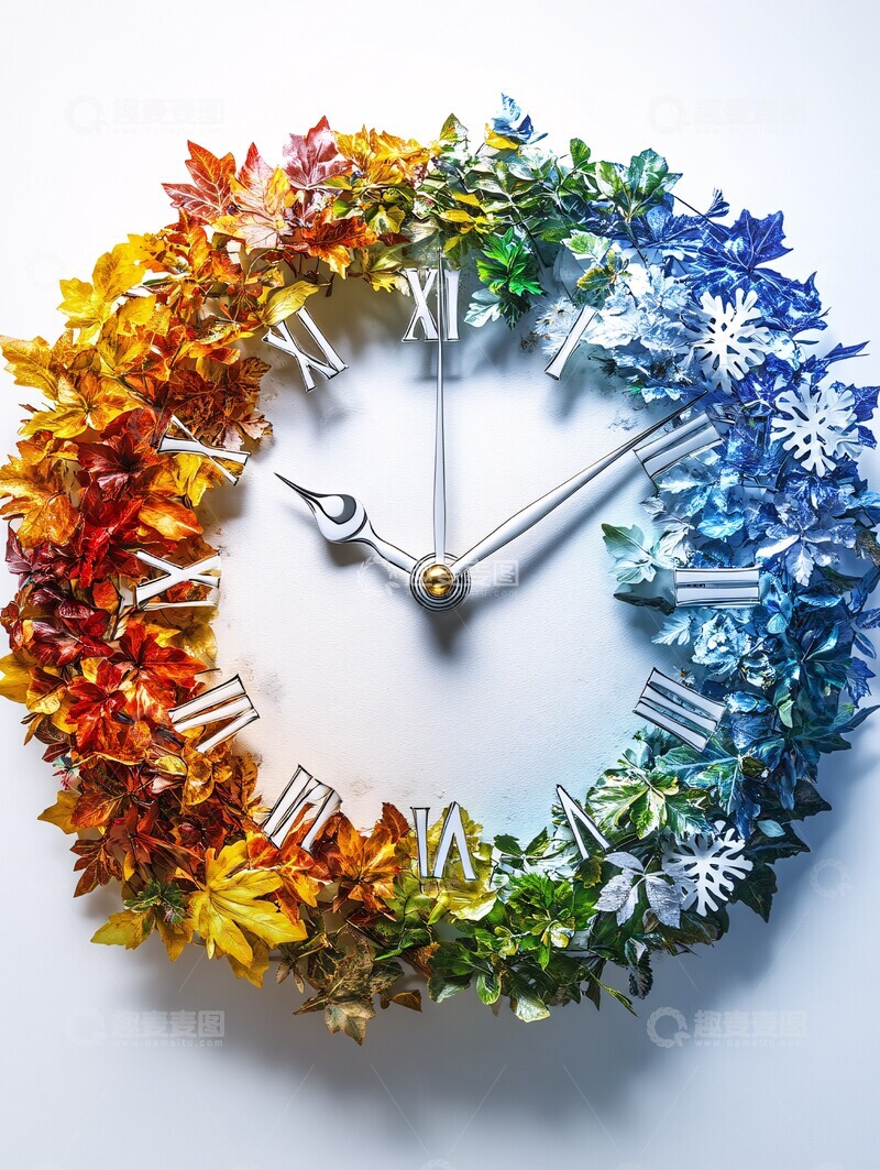 四季变换的时钟3