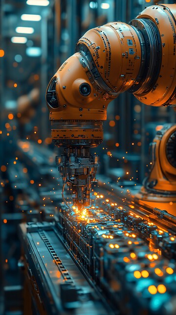 机器人生产线11