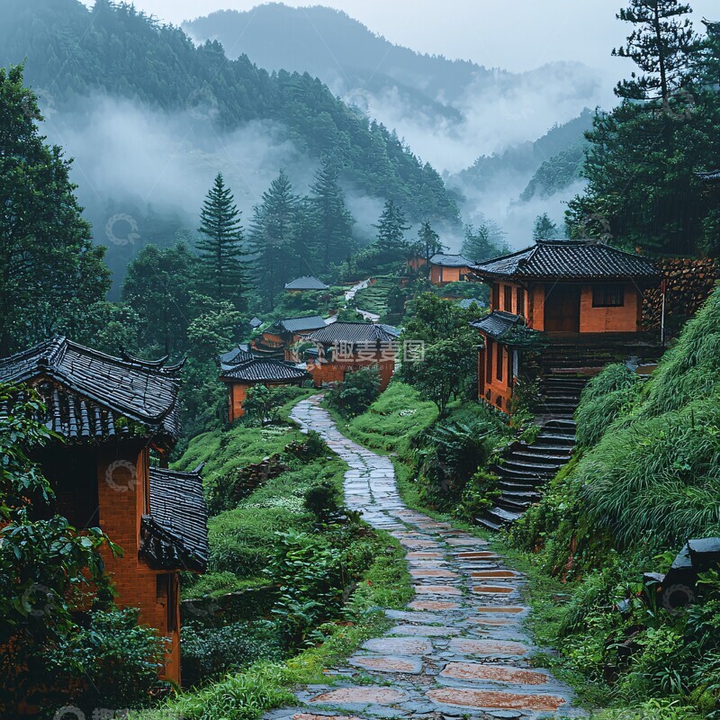 高清大图下载【趣麦麦图】客家风景照客家风景自然2