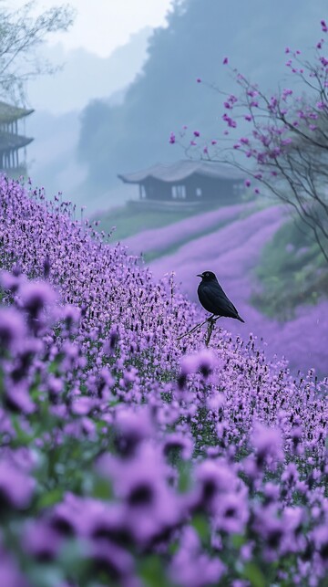 紫花河畔紫花河畔田野3