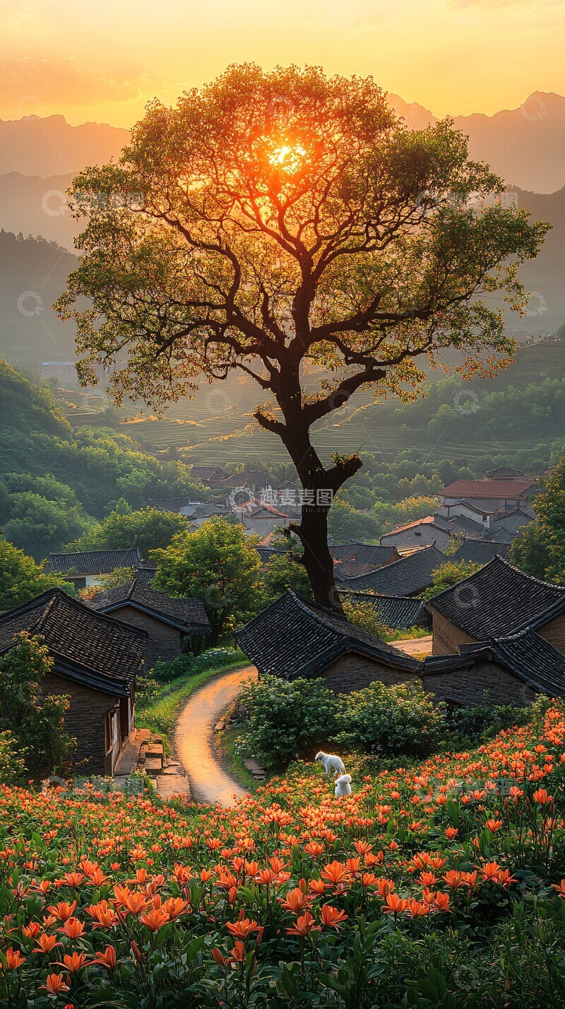 高清大图下载【趣麦麦图】古樟路曲小院3