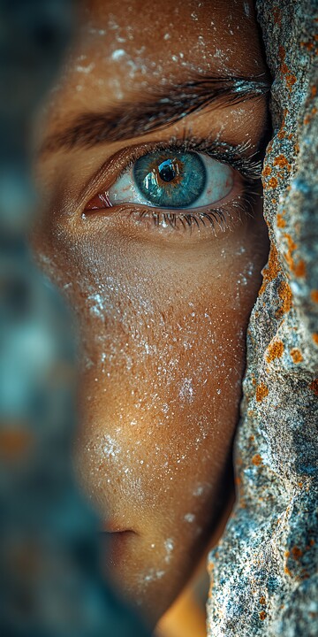 攀岩者绳索攀峭壁2