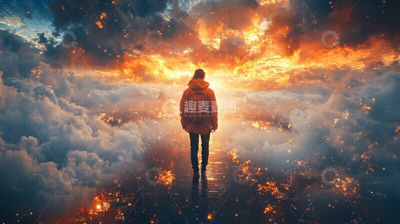 高清大图下载【趣麦麦图】追梦之路超越自我1