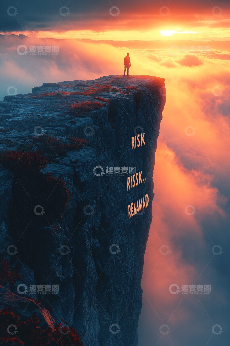 高清大图下载【趣麦麦图】无畏攀登者无畏攀登日出2
