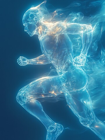 透明人跑图透明数字广告2