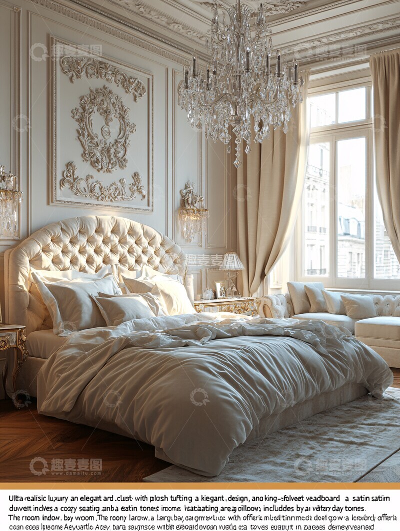 高清大图下载【趣麦麦图】奢华卧室设计20