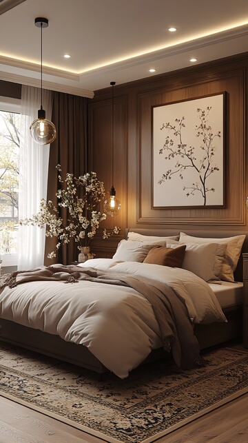 树枝纹理卧室3