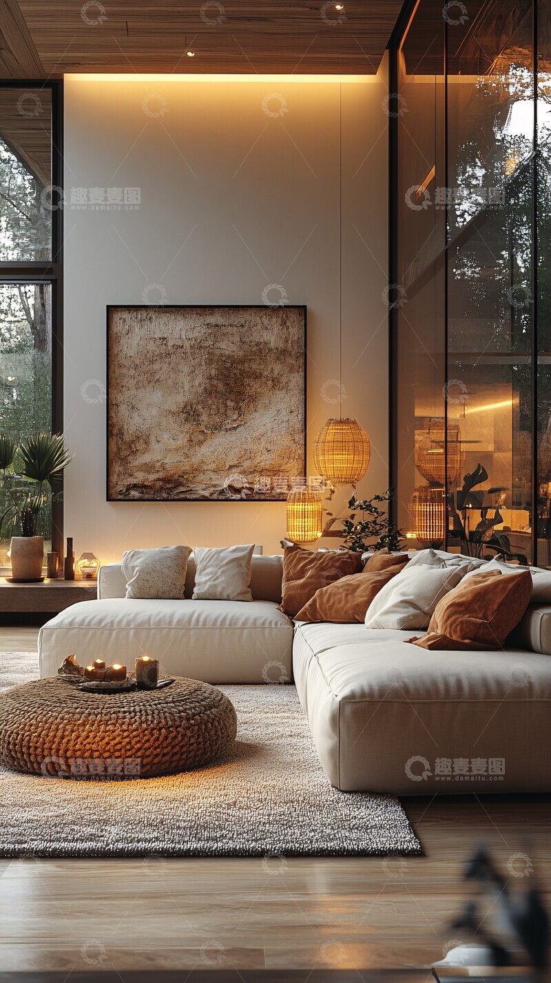 高清大图下载【趣麦麦图】白色现代墙面3