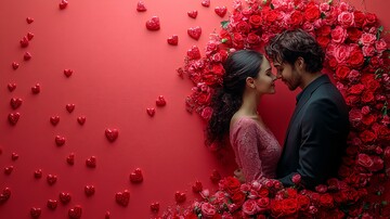 红心相框牵手恋人3