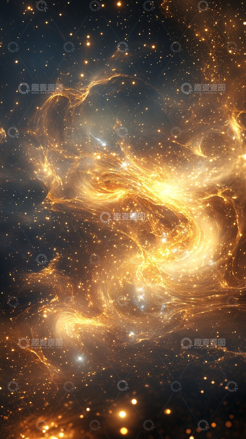 高清大图下载【趣麦麦图】金辉魔幻纹样3