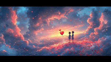 两个孩子云上钓心2