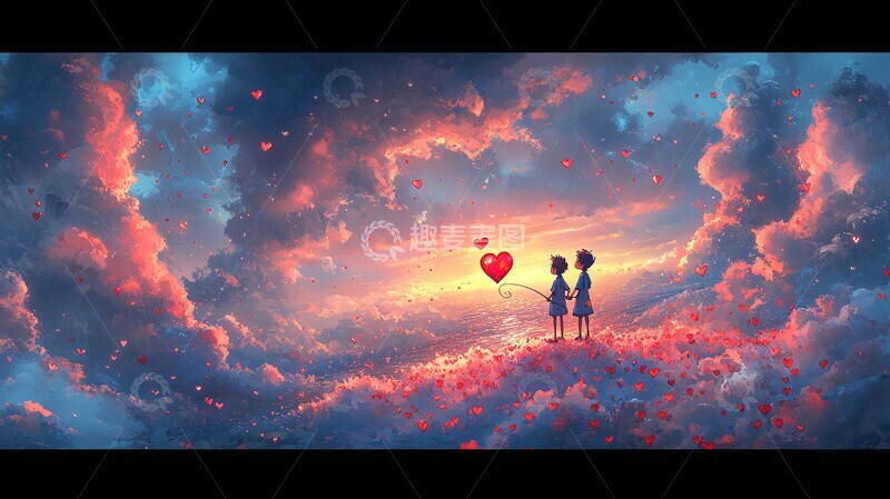 两个孩子云上钓心2