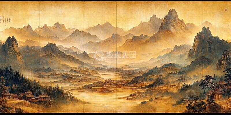 高清大图下载【趣麦麦图】宋代乡村生活图3