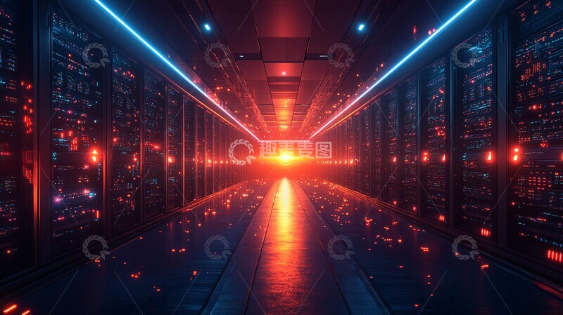 高清大图下载【趣麦麦图】网络安全防御系统