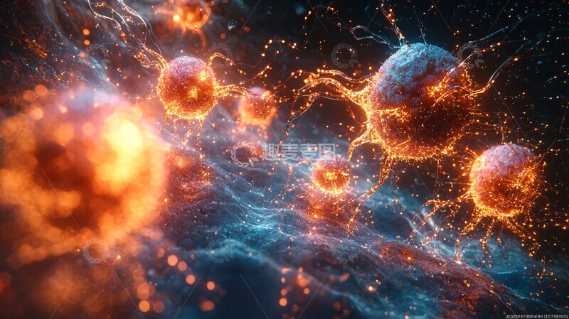 高清大图下载【趣麦麦图】免疫细胞信号网络2