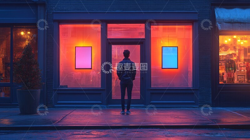 关门后的办公室