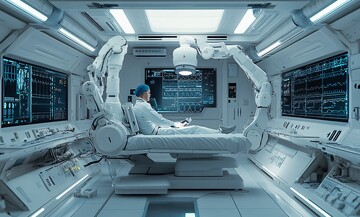 机器人手术室控制台1