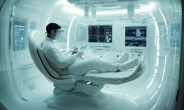 机器人手术室控制台