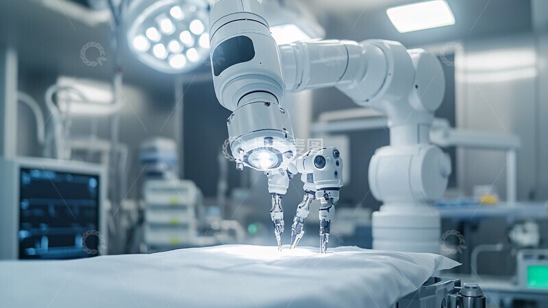 高清大图下载【趣麦麦图】手术机器人精准操作3