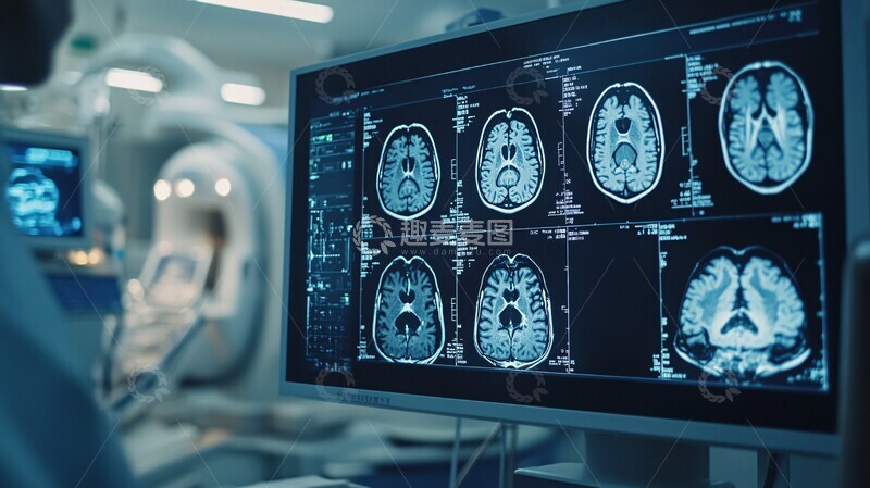 高清大图下载【趣麦麦图】磁共振成像扫描仪3