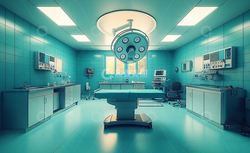 高清大图下载【趣麦麦图】现代手术室设备