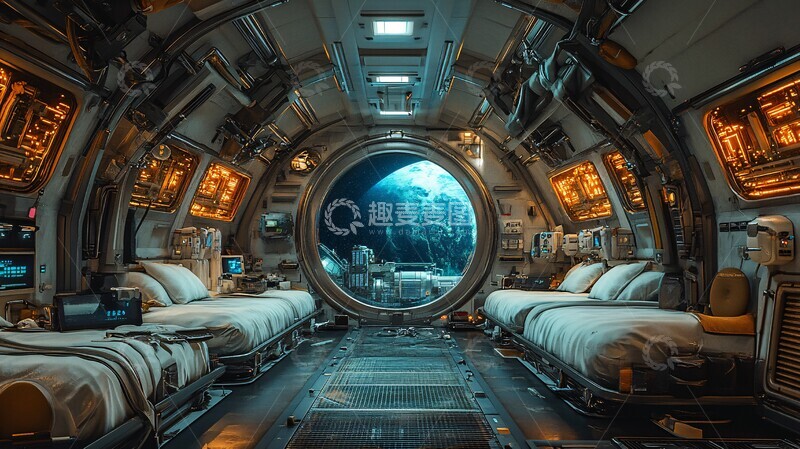 高清大图下载【趣麦麦图】减压舱内部环境1