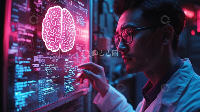 高清大图下载【趣麦麦图】全息中医脑扫描检查1